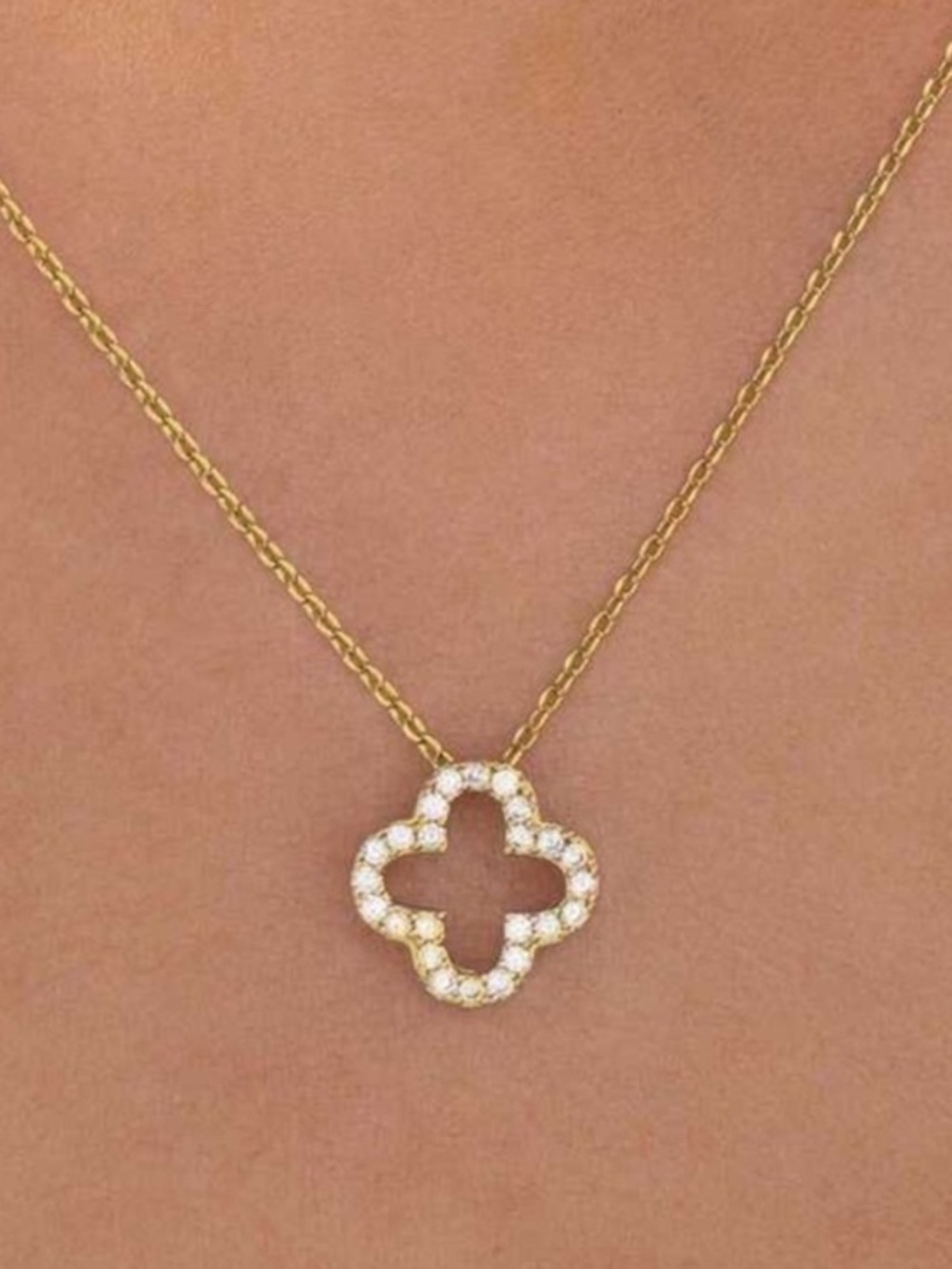 Gold necklace